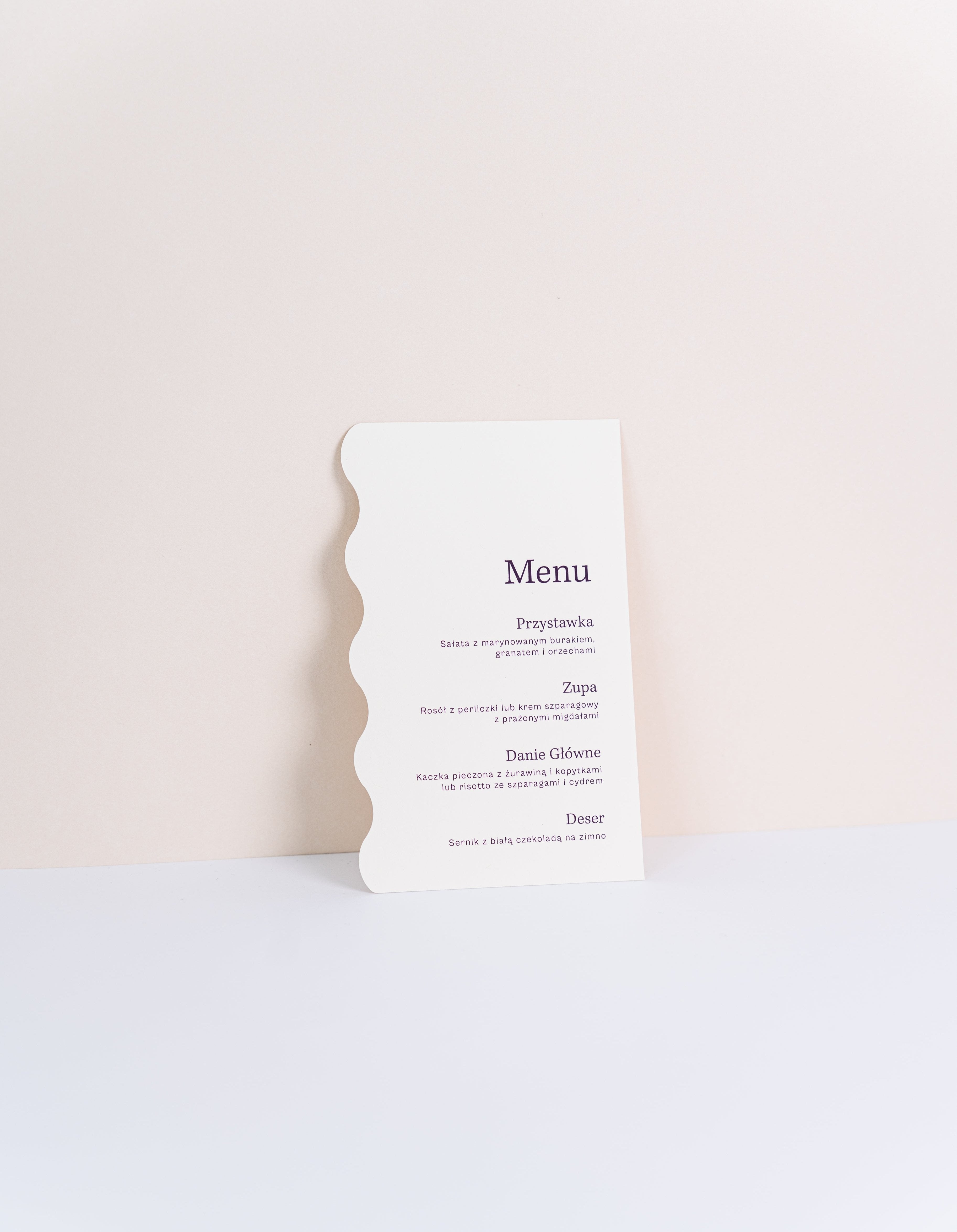 Menu Strawberry Eclair