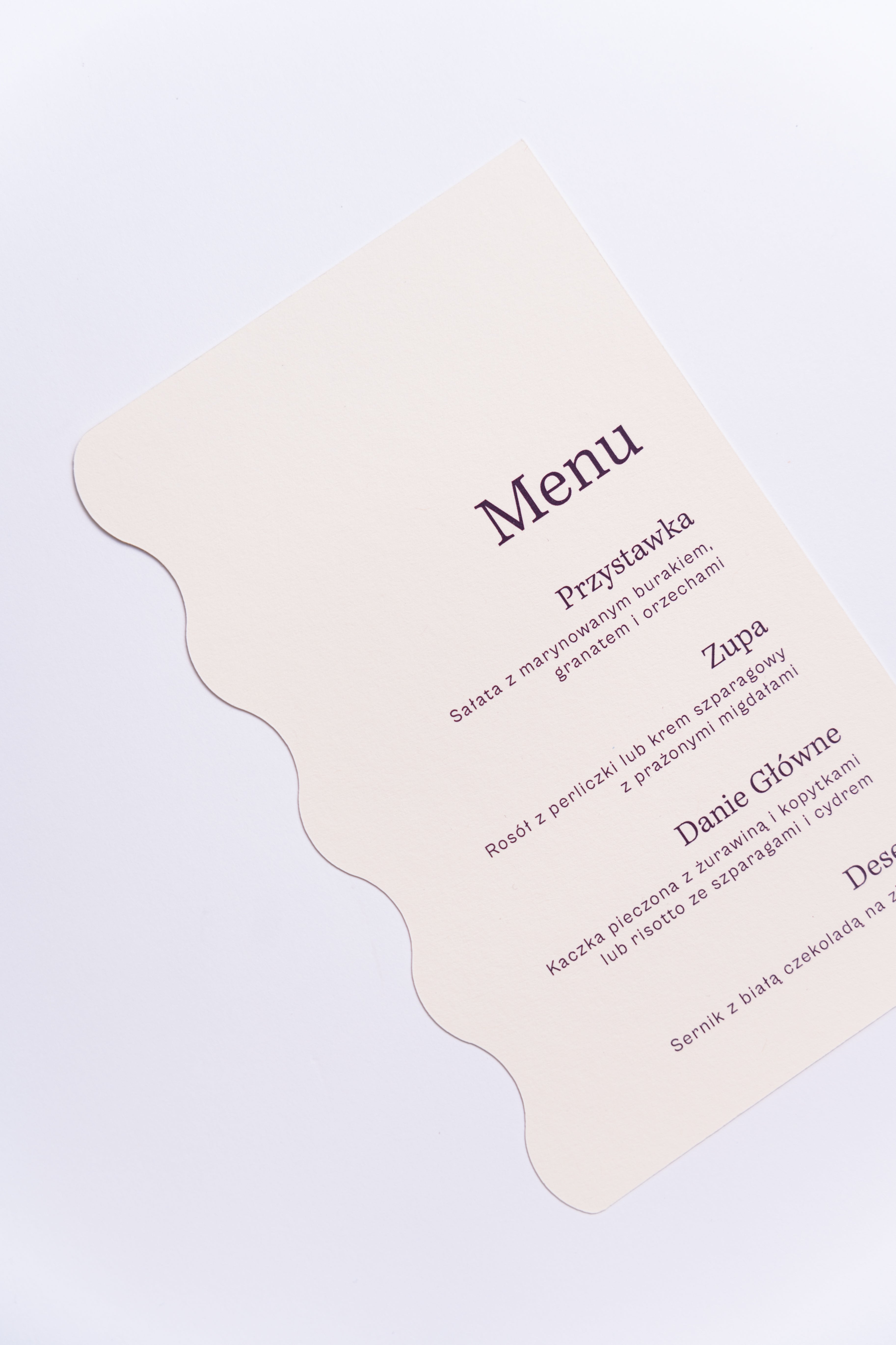 Menu Strawberry Eclair