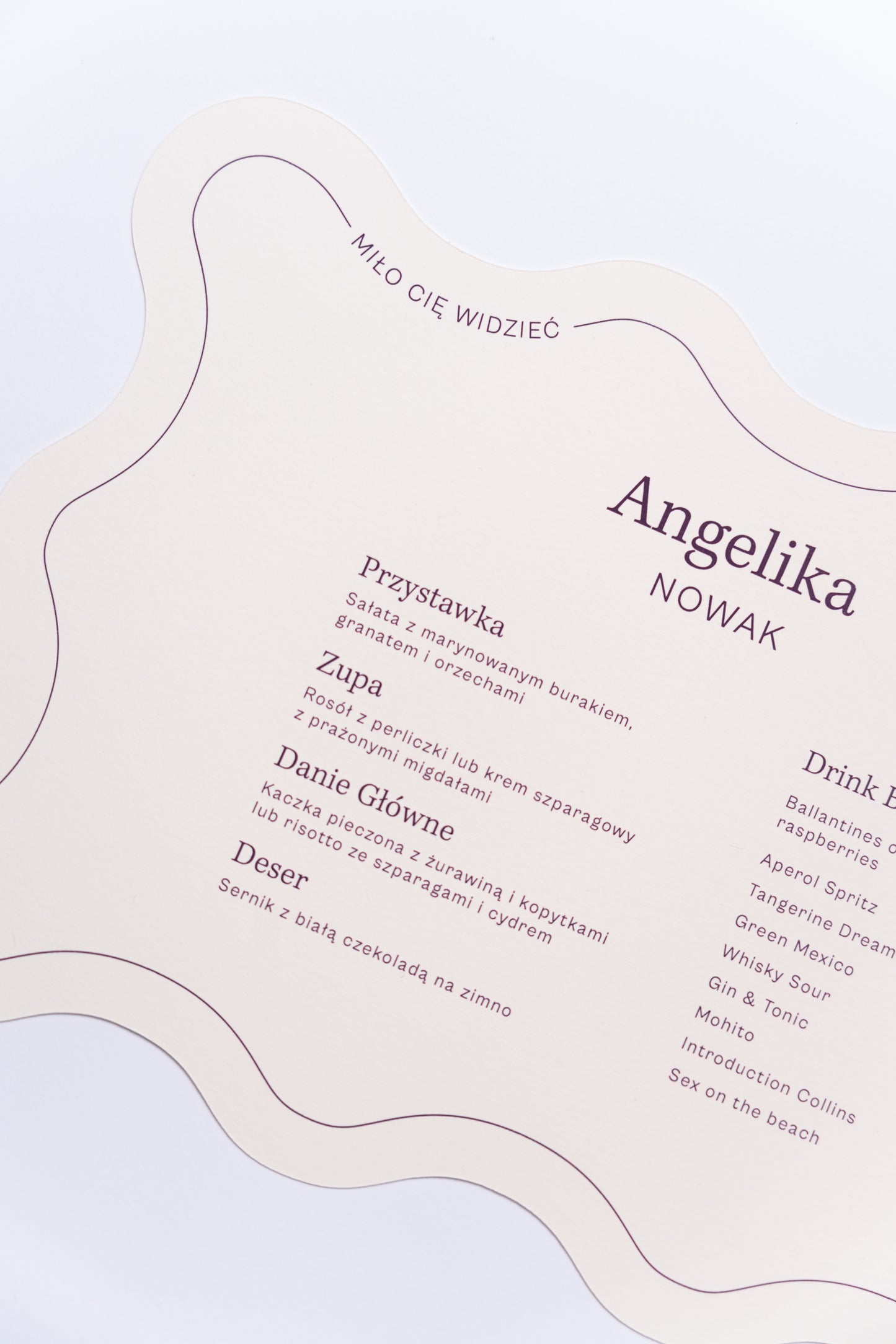 Winietka/Menu Strawberry Eclair