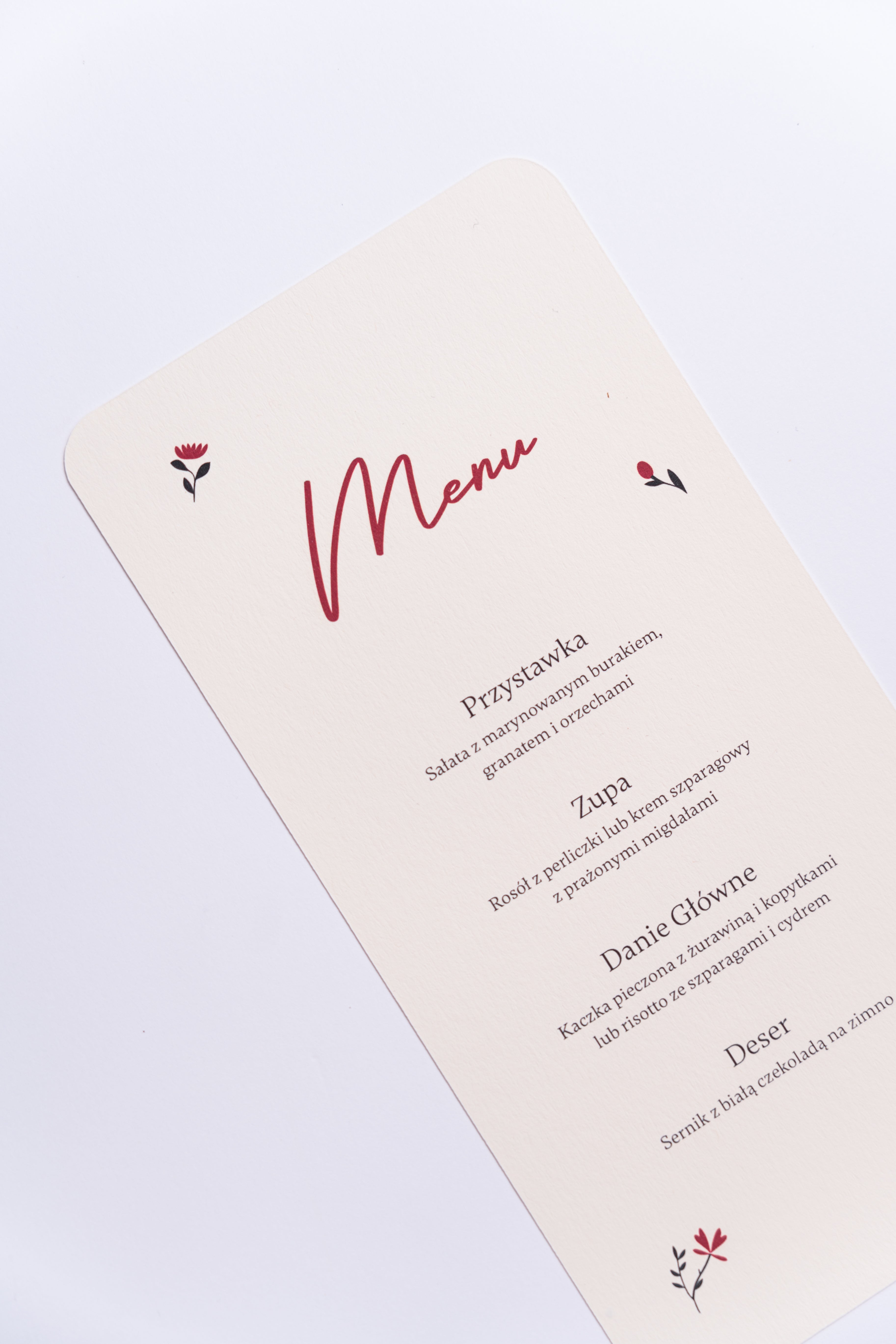 Menu Cherry Biscuit