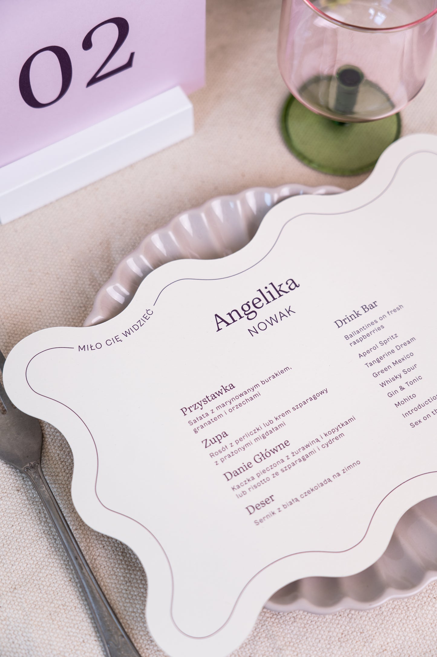 Winietka/Menu Strawberry Eclair