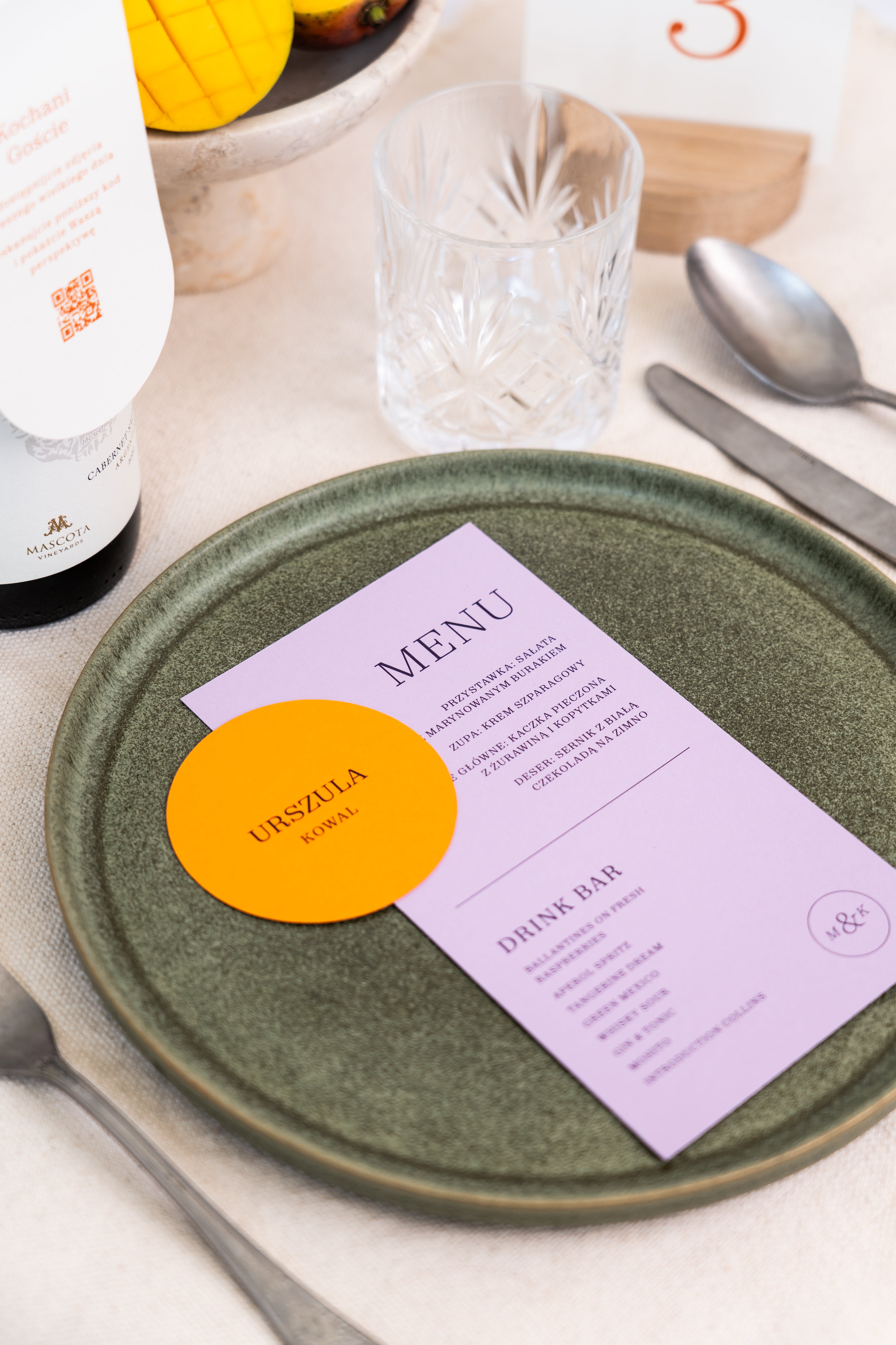 Menu Mango Lassi