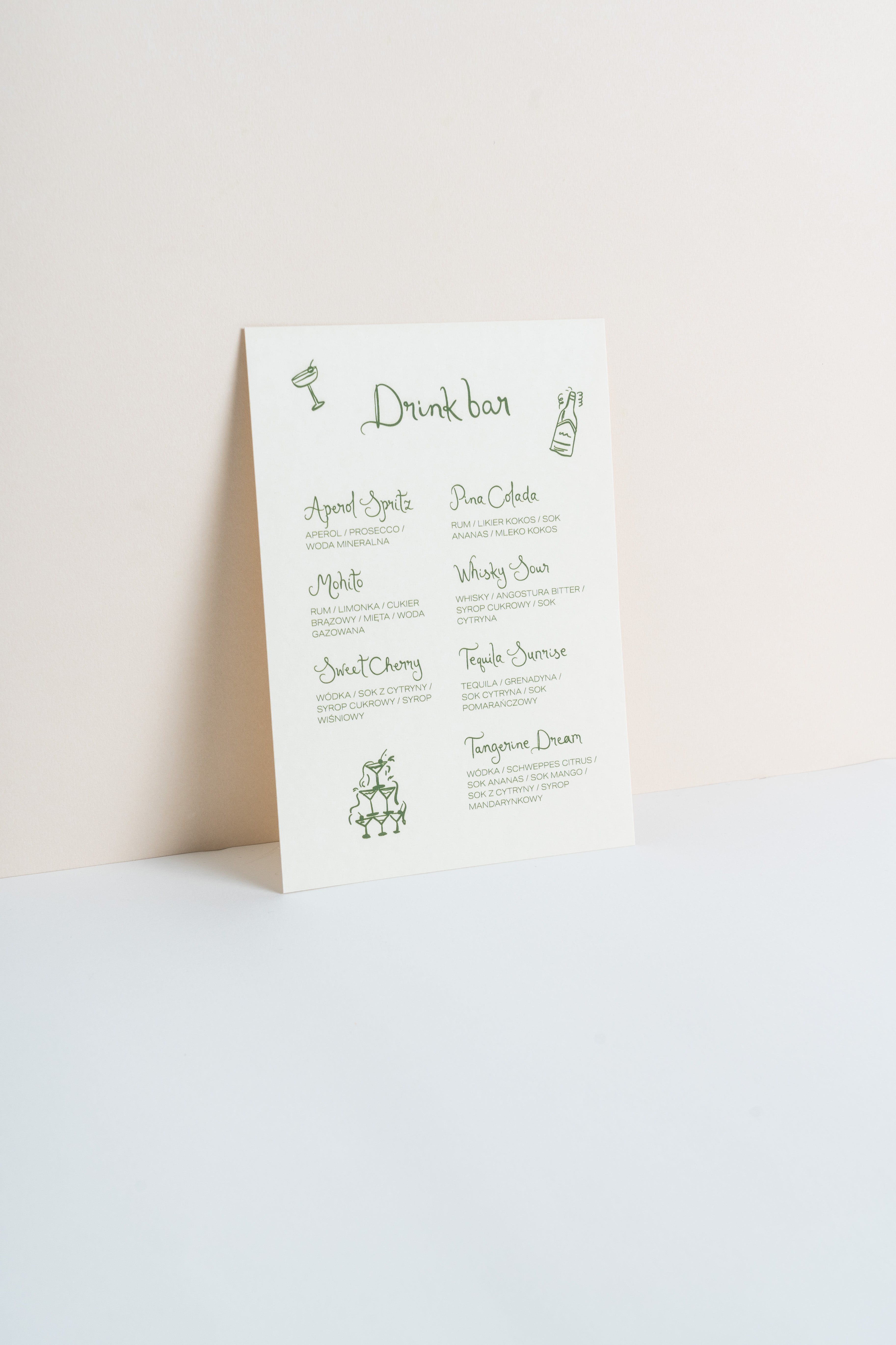 Drink bar Pistacchio Cake