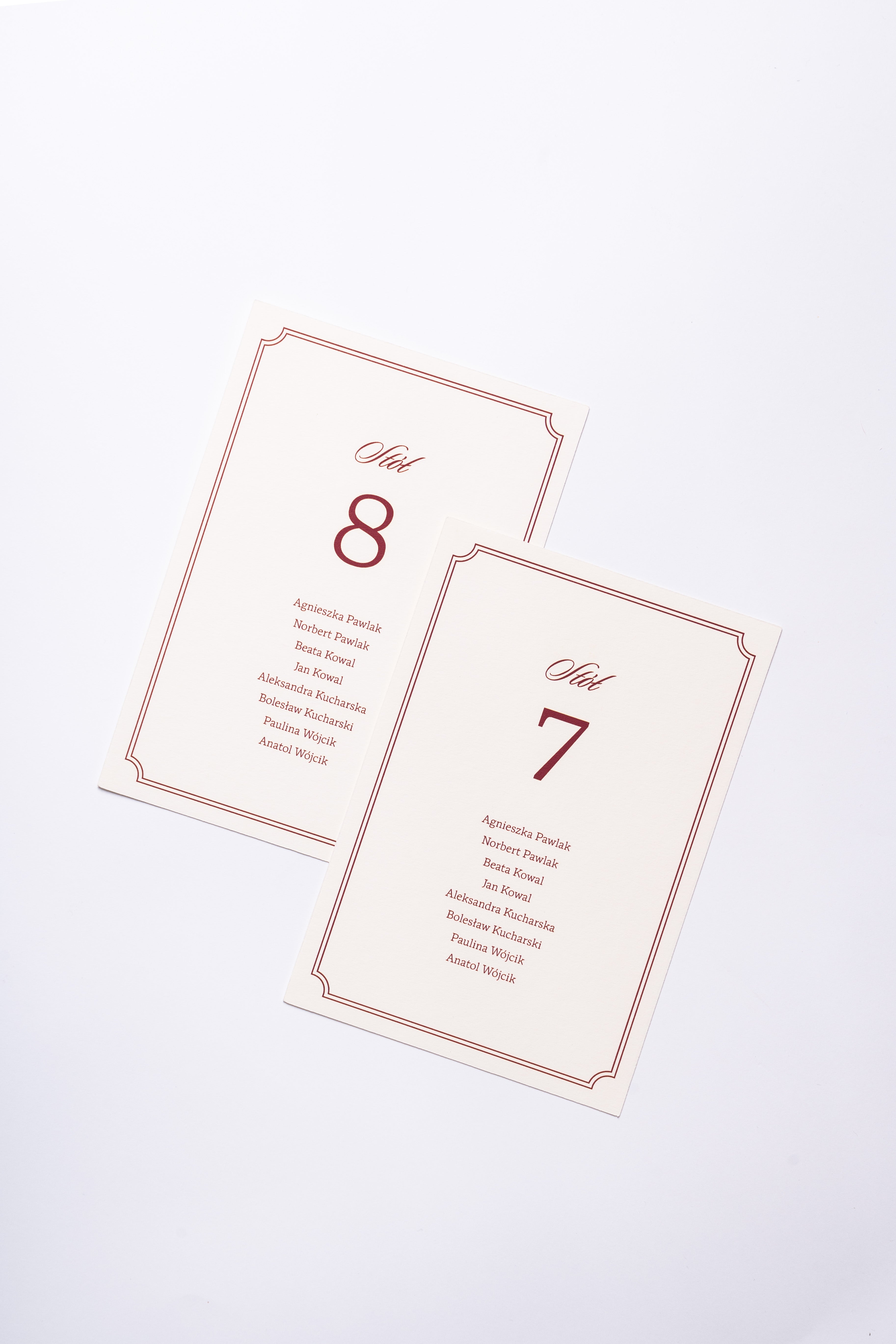 Plan stołów Red Velvet #1