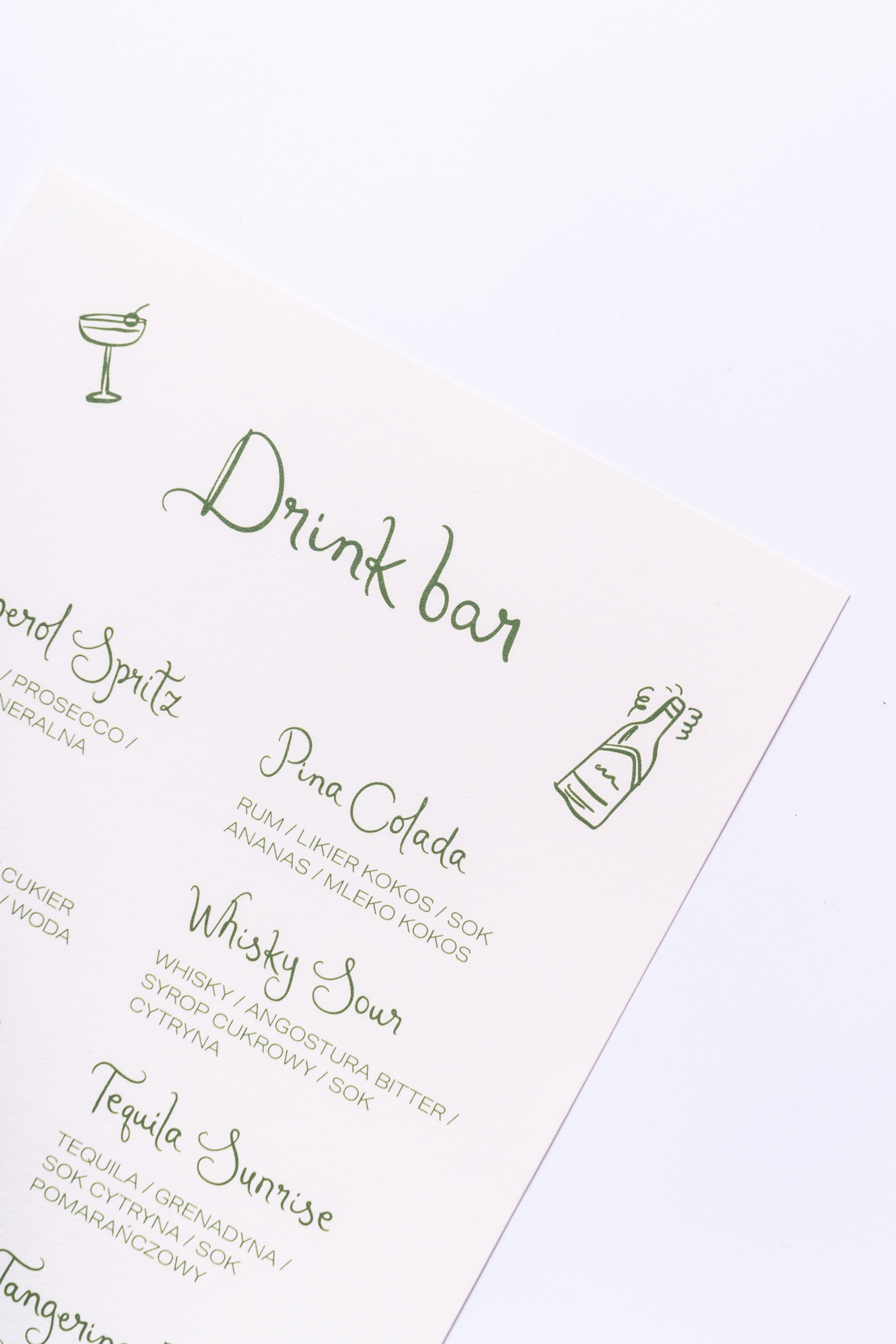 Drink bar Pistacchio Cake