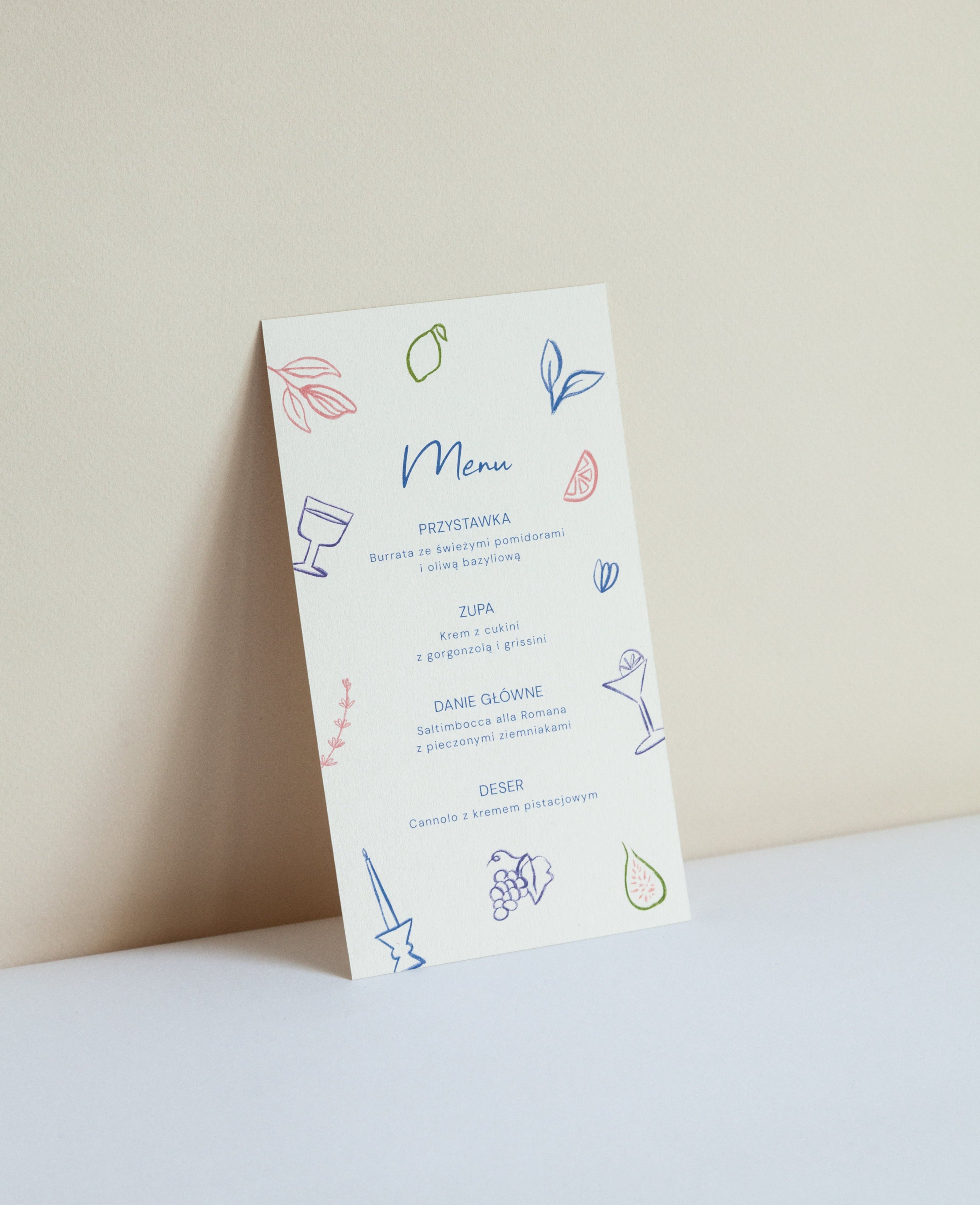 Menu Cannolo