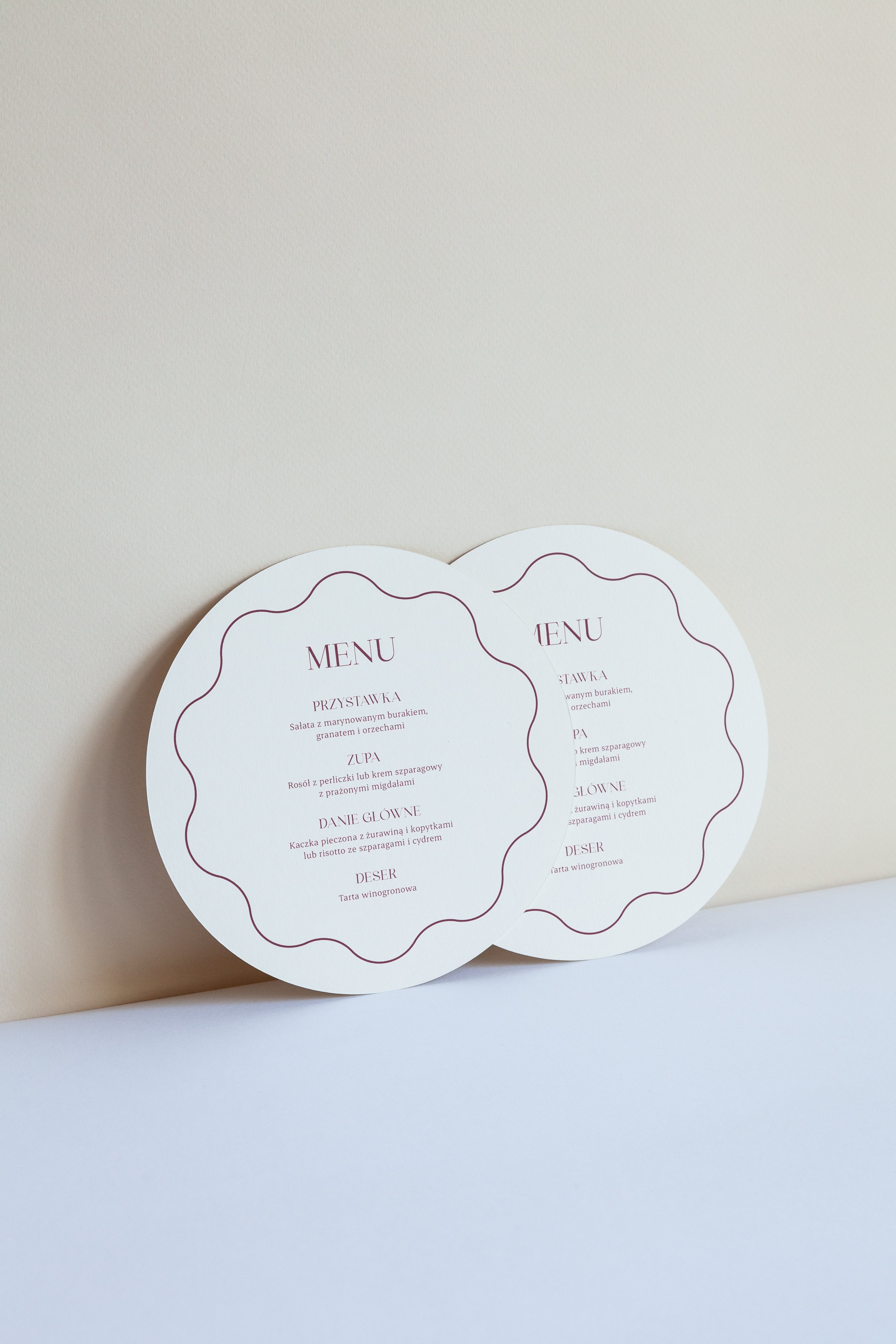 Winietka/Menu Grape Tart