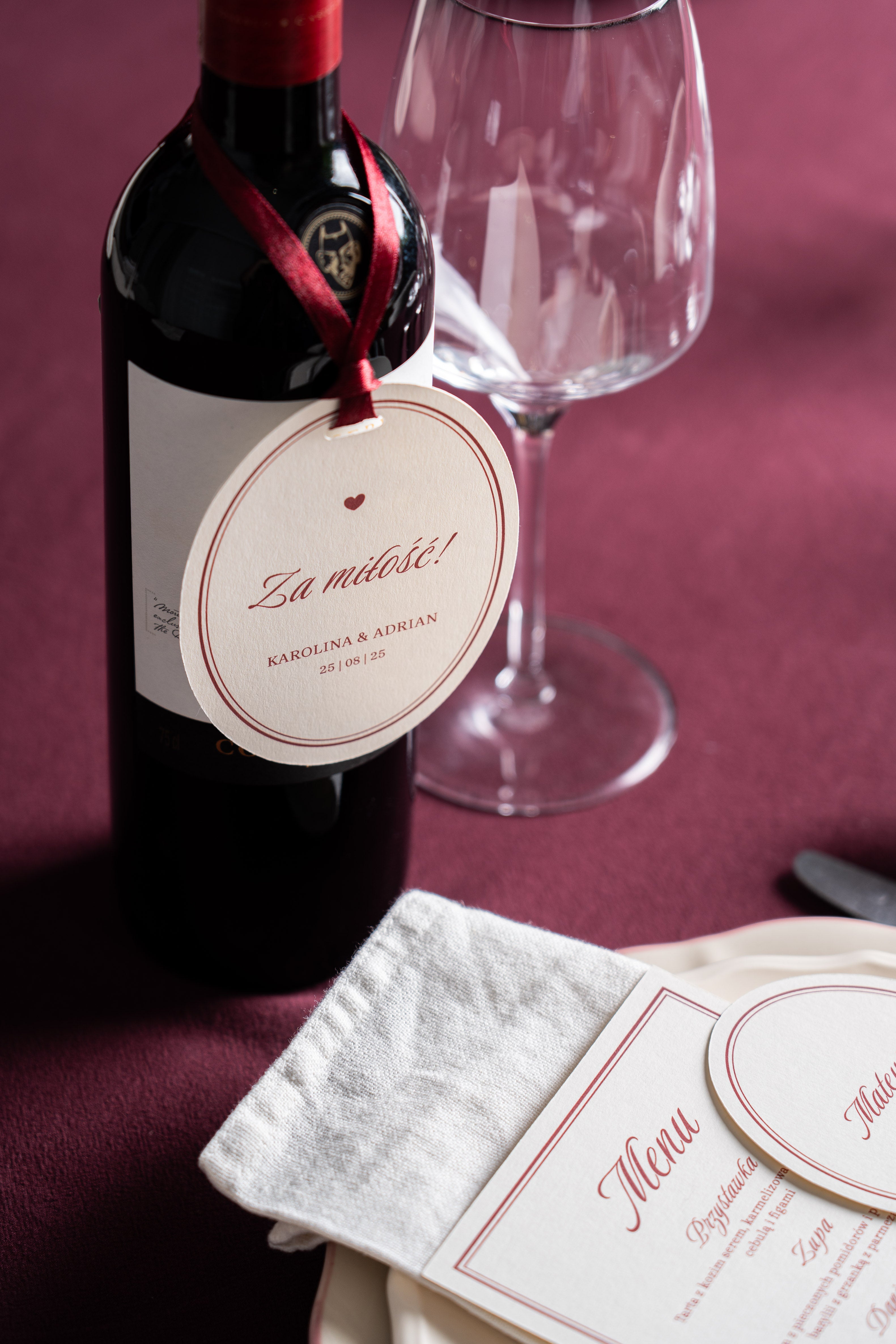Zawieszka na alkohol Panna Cotta