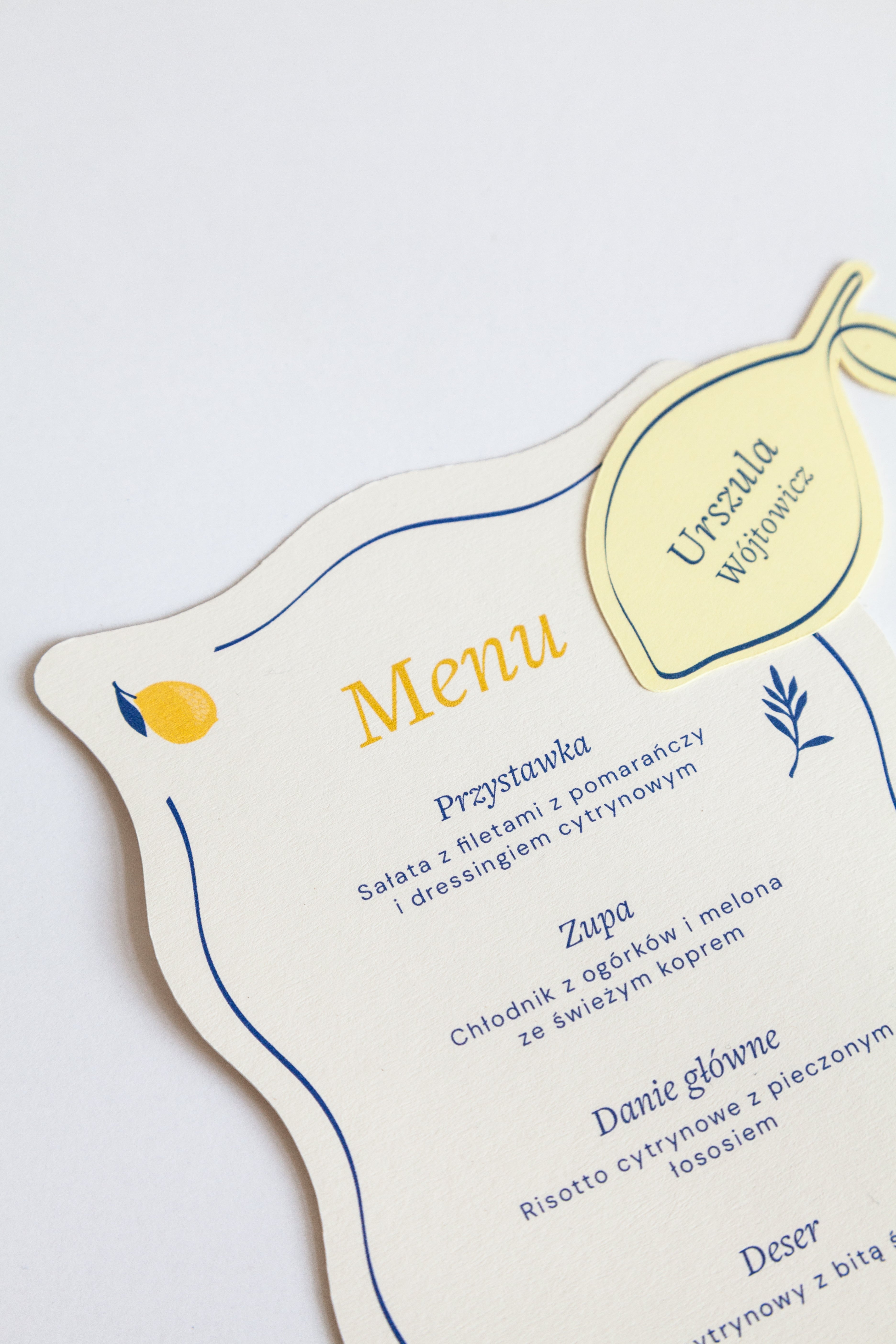 Menu Lemon Curd