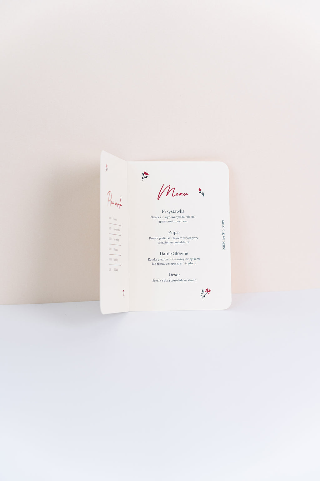 Winietka/Menu Cherry Biscuit