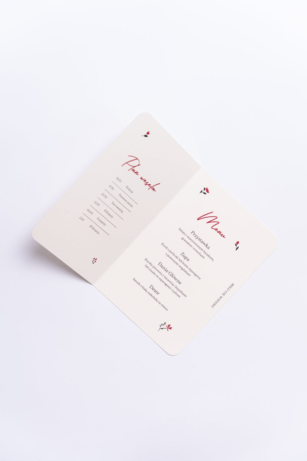 Winietka/Menu Cherry Biscuit