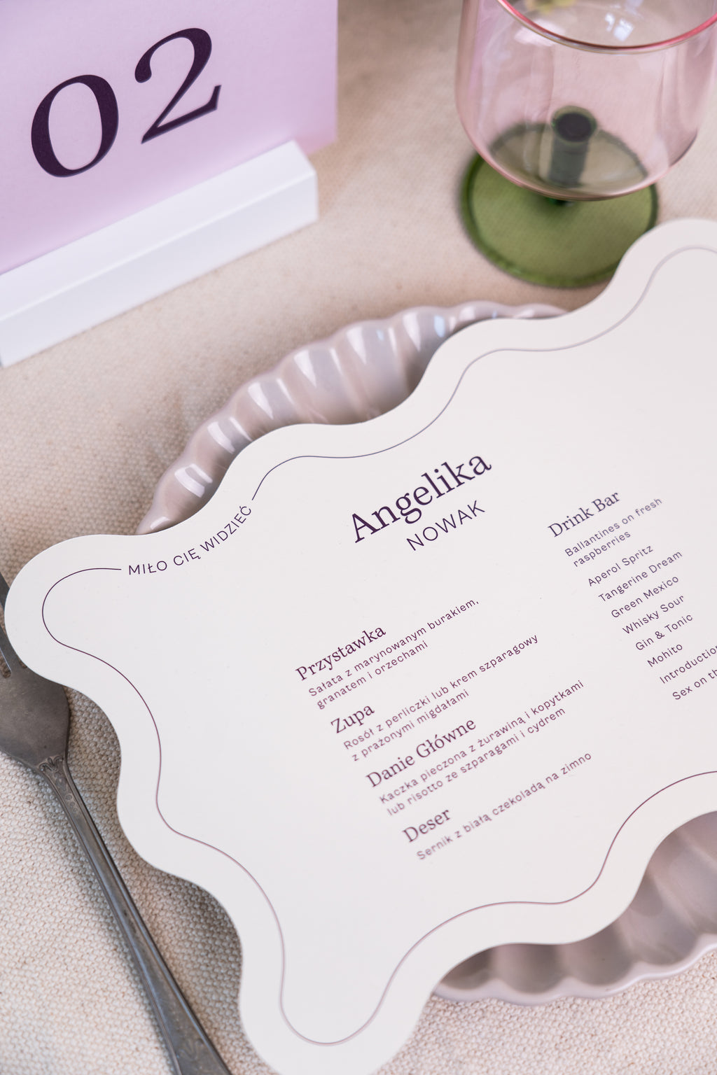 Winietka/Menu Strawberry Eclair