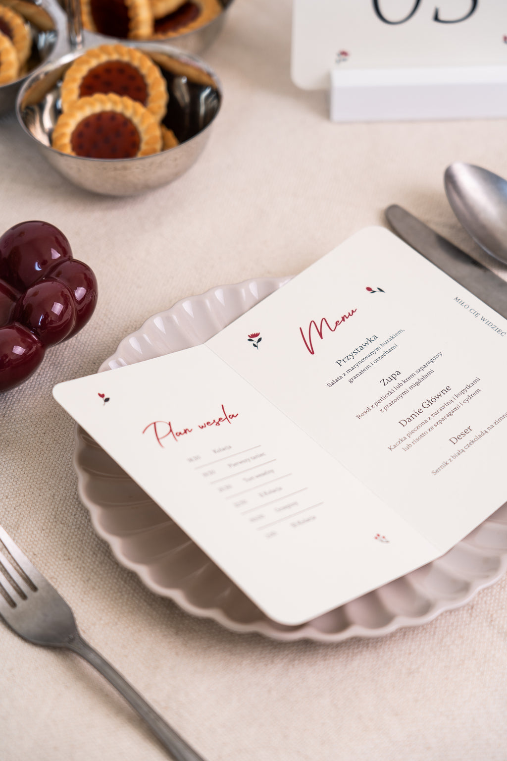 Winietka/Menu Cherry Biscuit