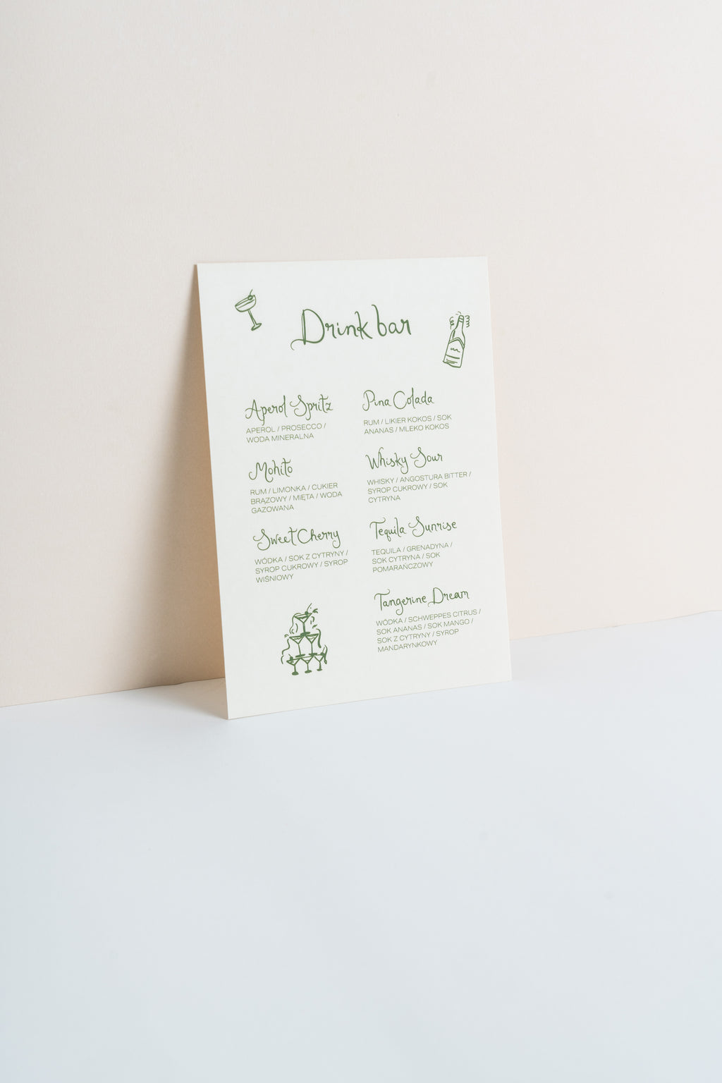 Drink bar Pistacchio Cake