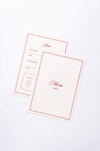 Menu Red Velvet