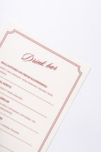 Drink bar Red Velvet