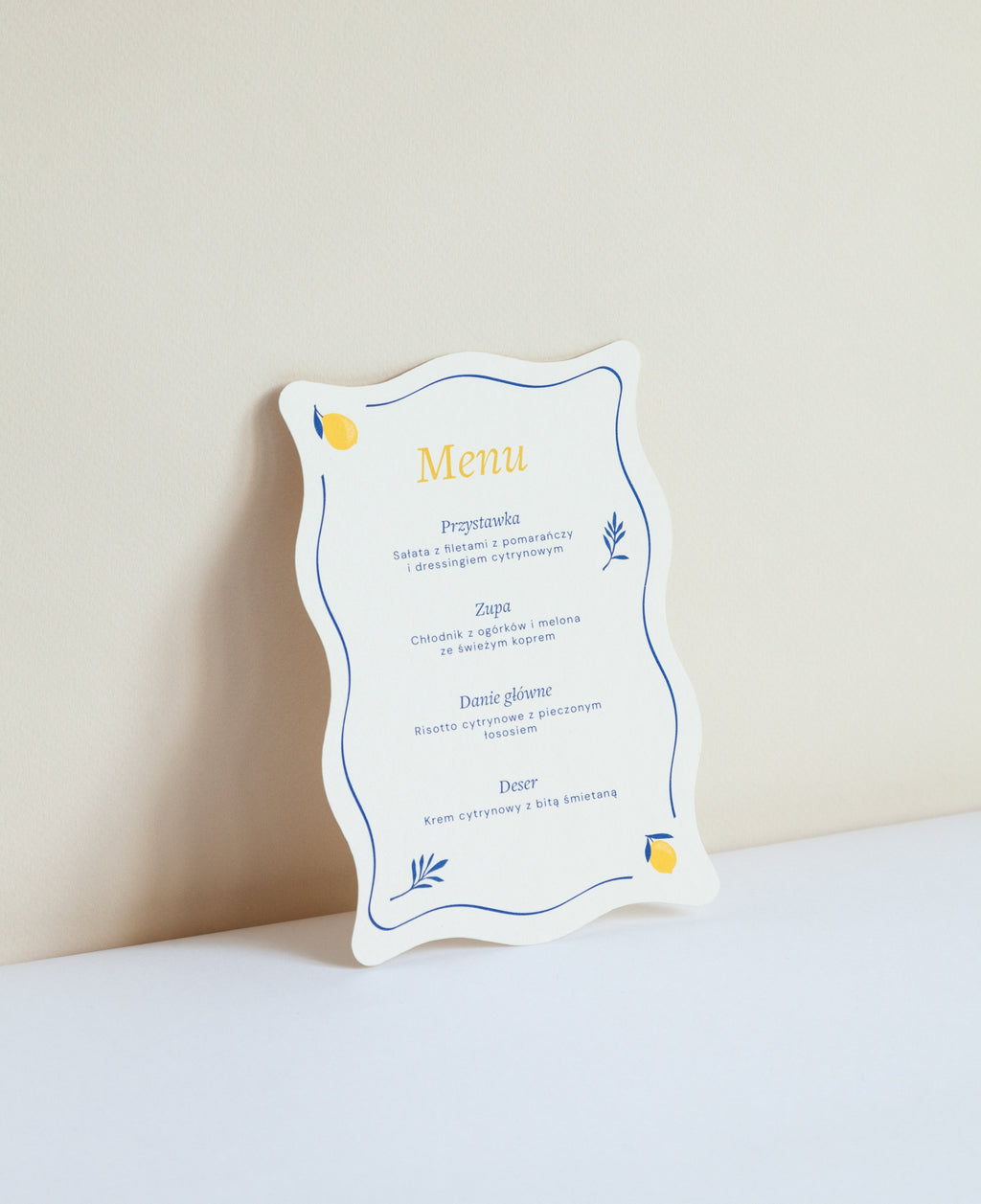 Menu Lemon Curd