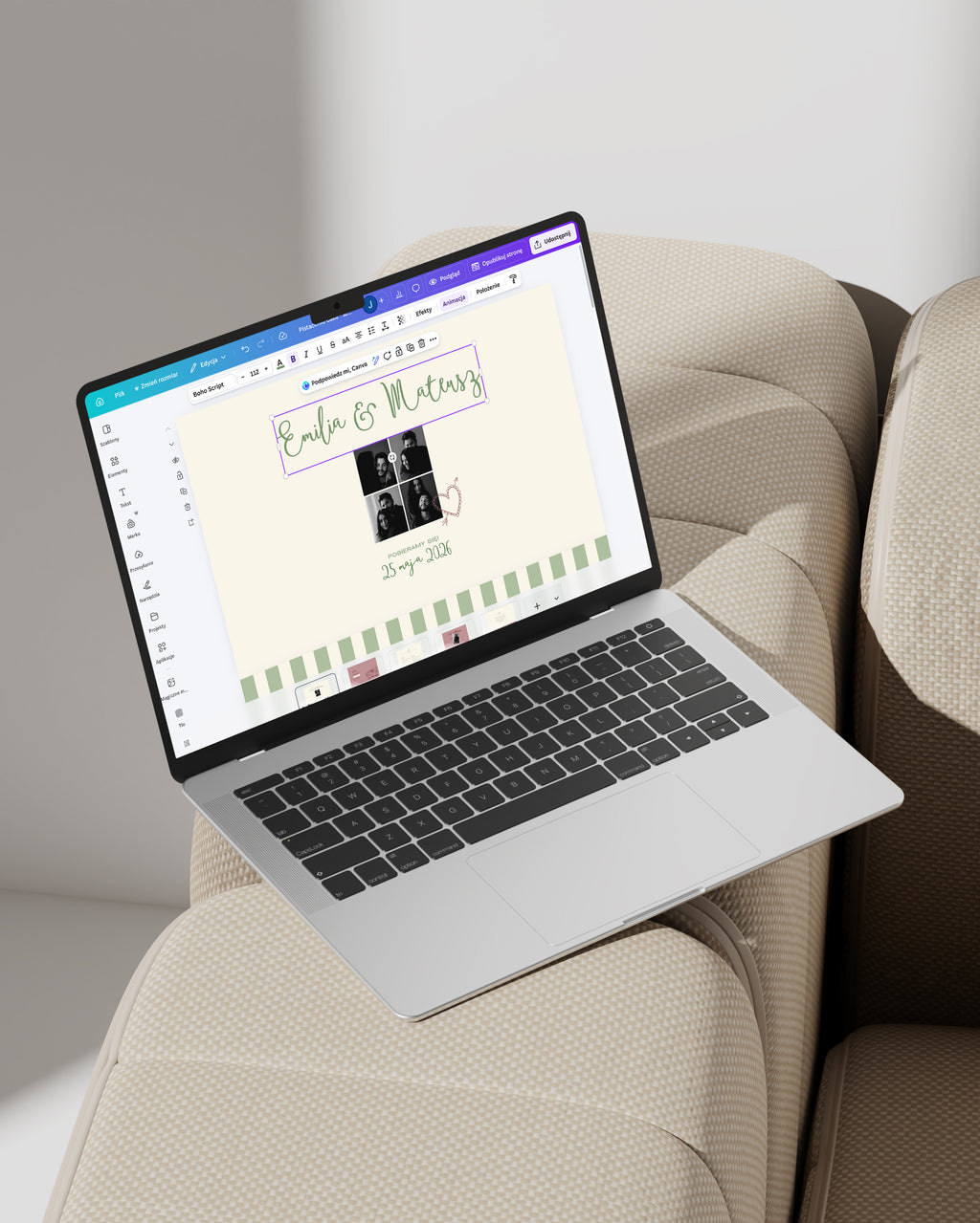 Strona internetowa Pistacchio Cake