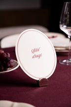 Numer stołu Panna Cotta #1