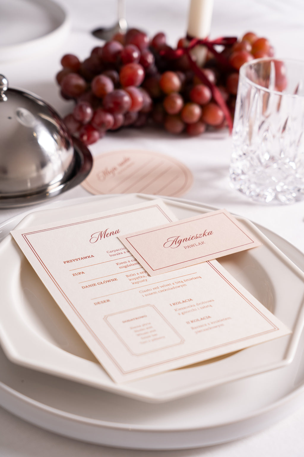 Menu Red Velvet