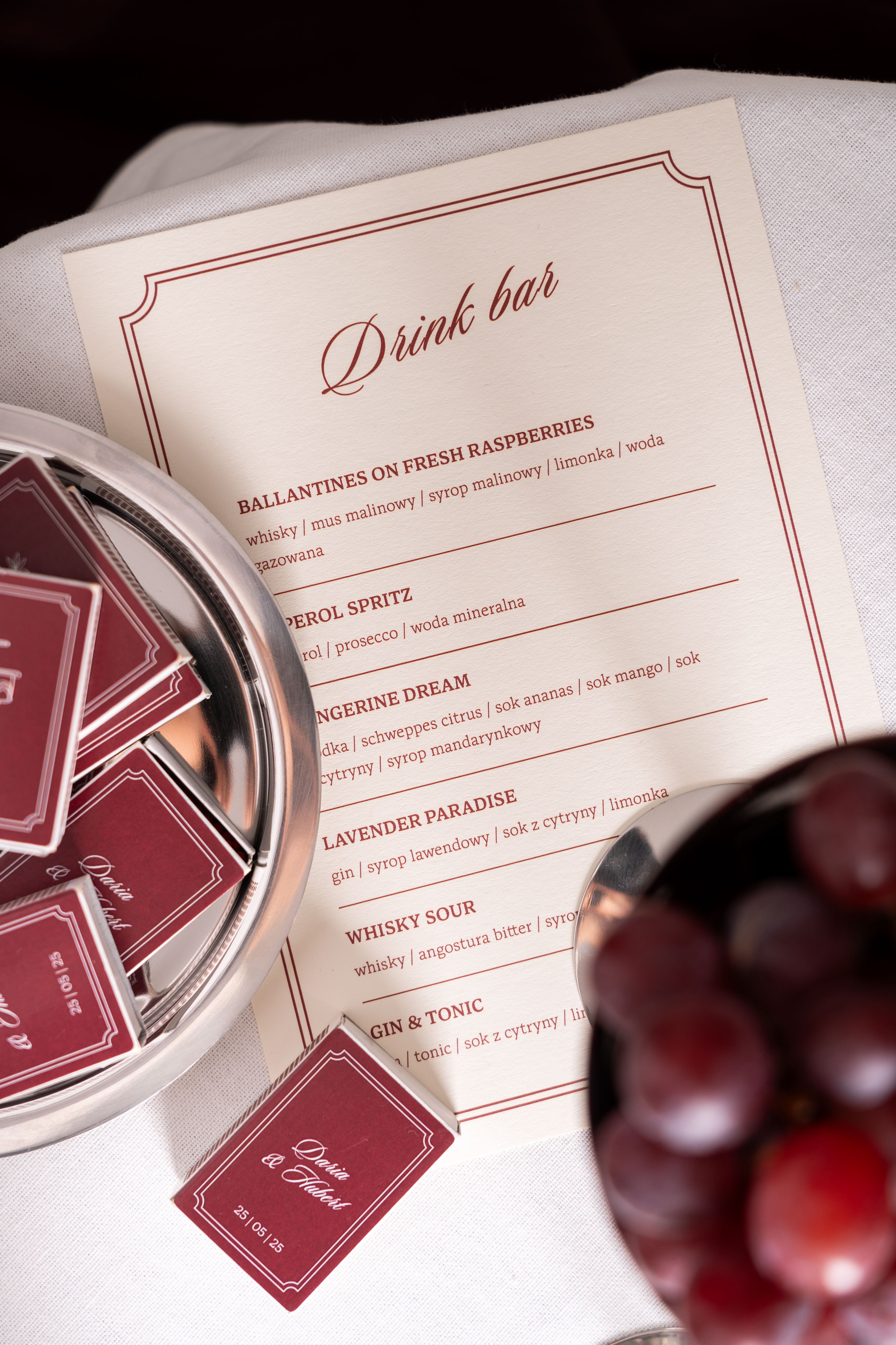 Drink bar Red Velvet