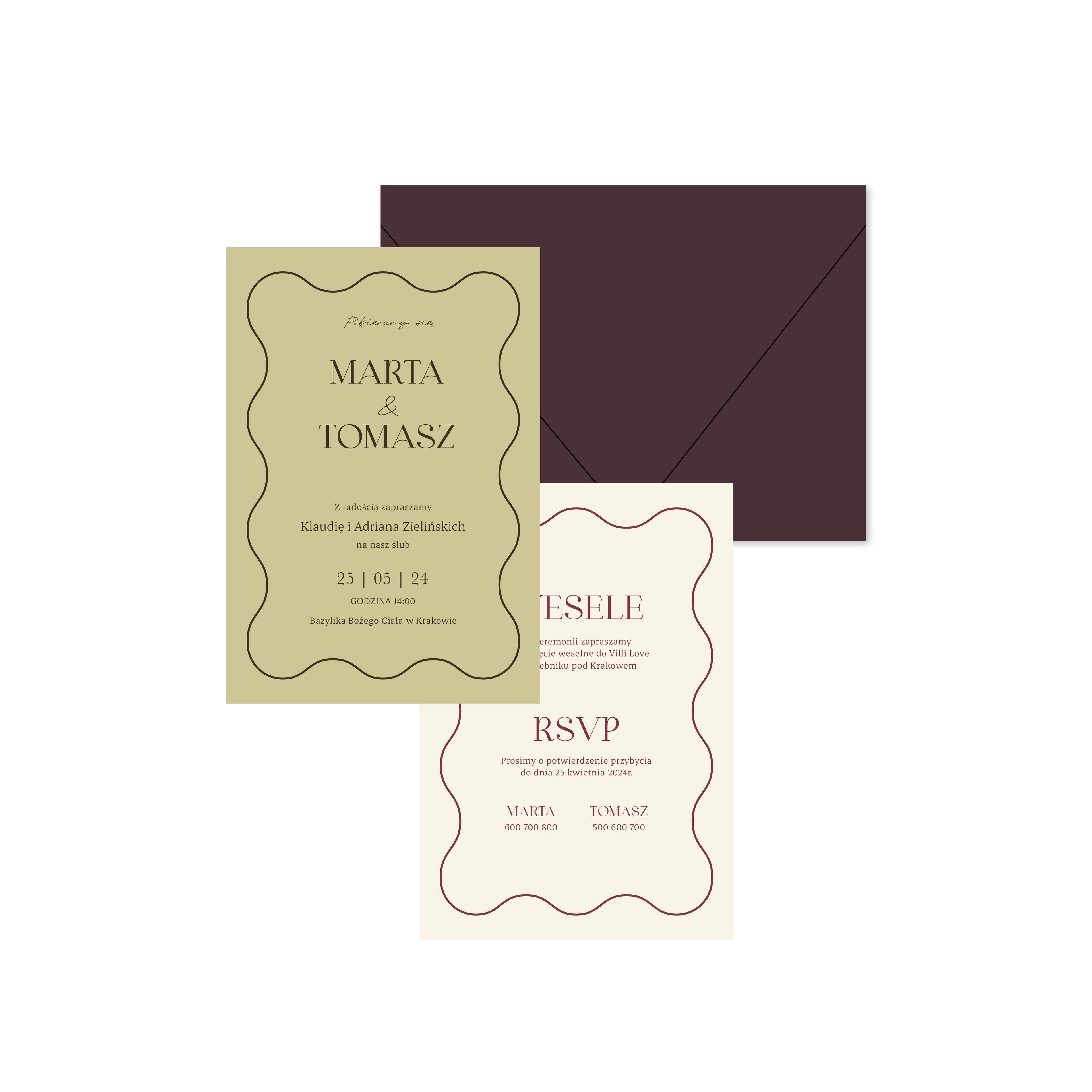 Zaproszenie Grape Tart