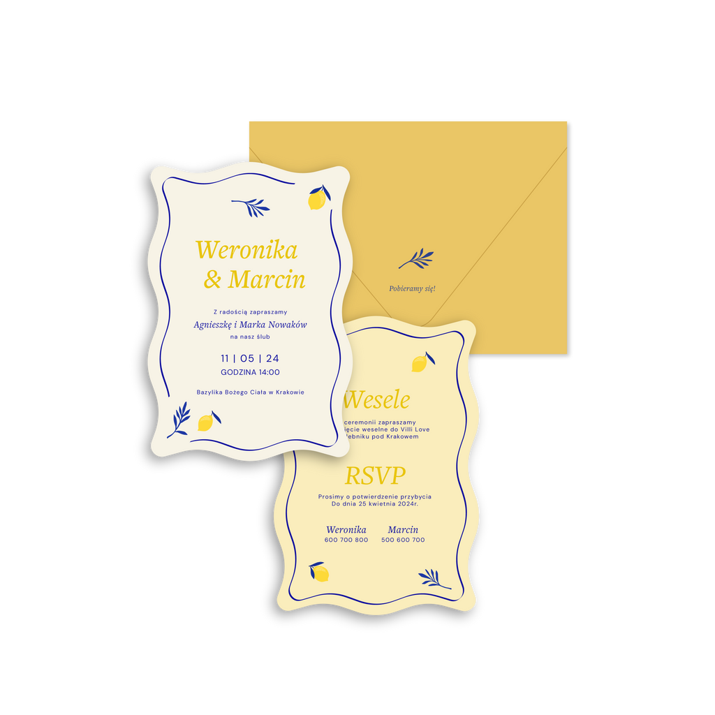 Zaproszenie Lemon Curd