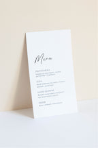 Menu Pavlova
