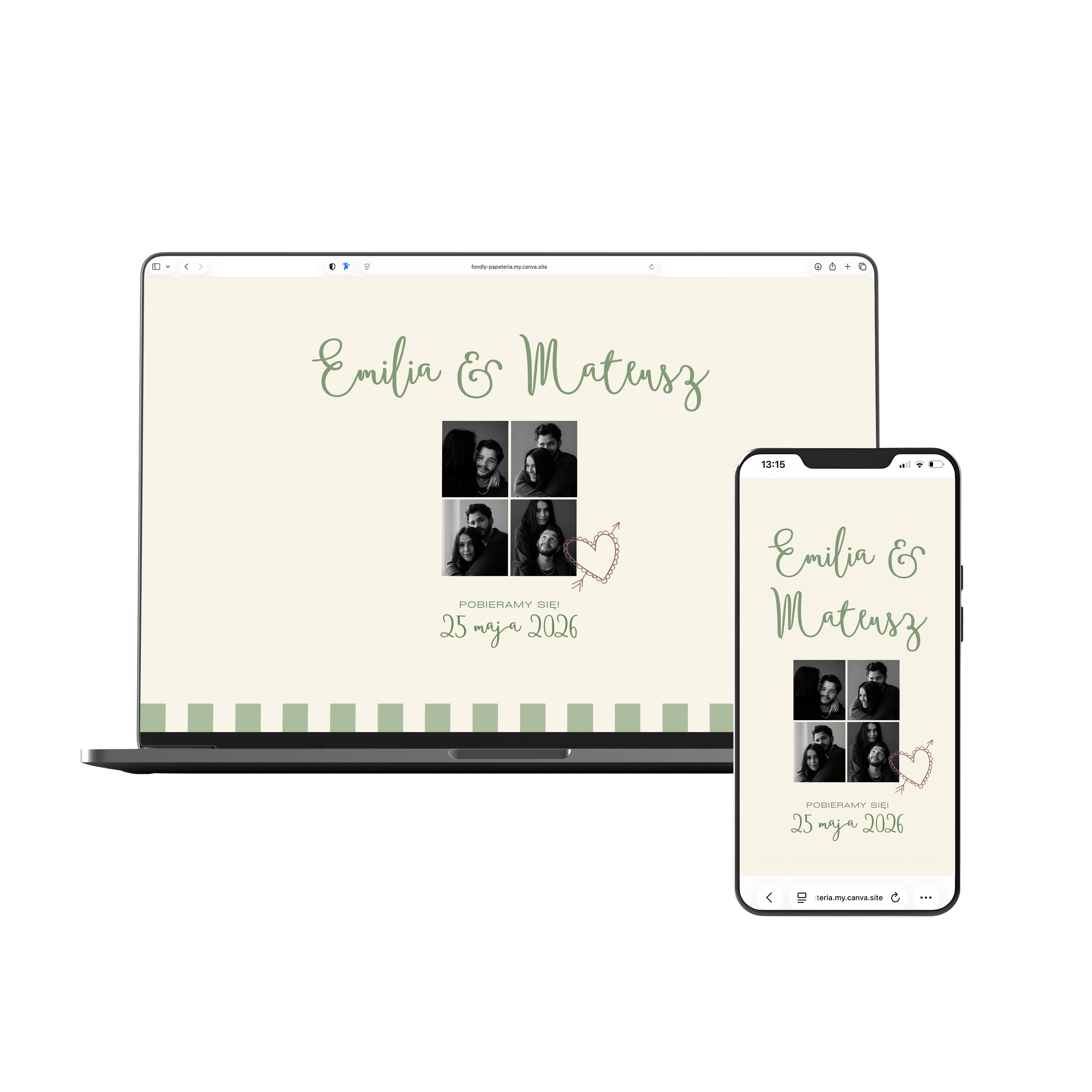 Strona internetowa Pistacchio Cake