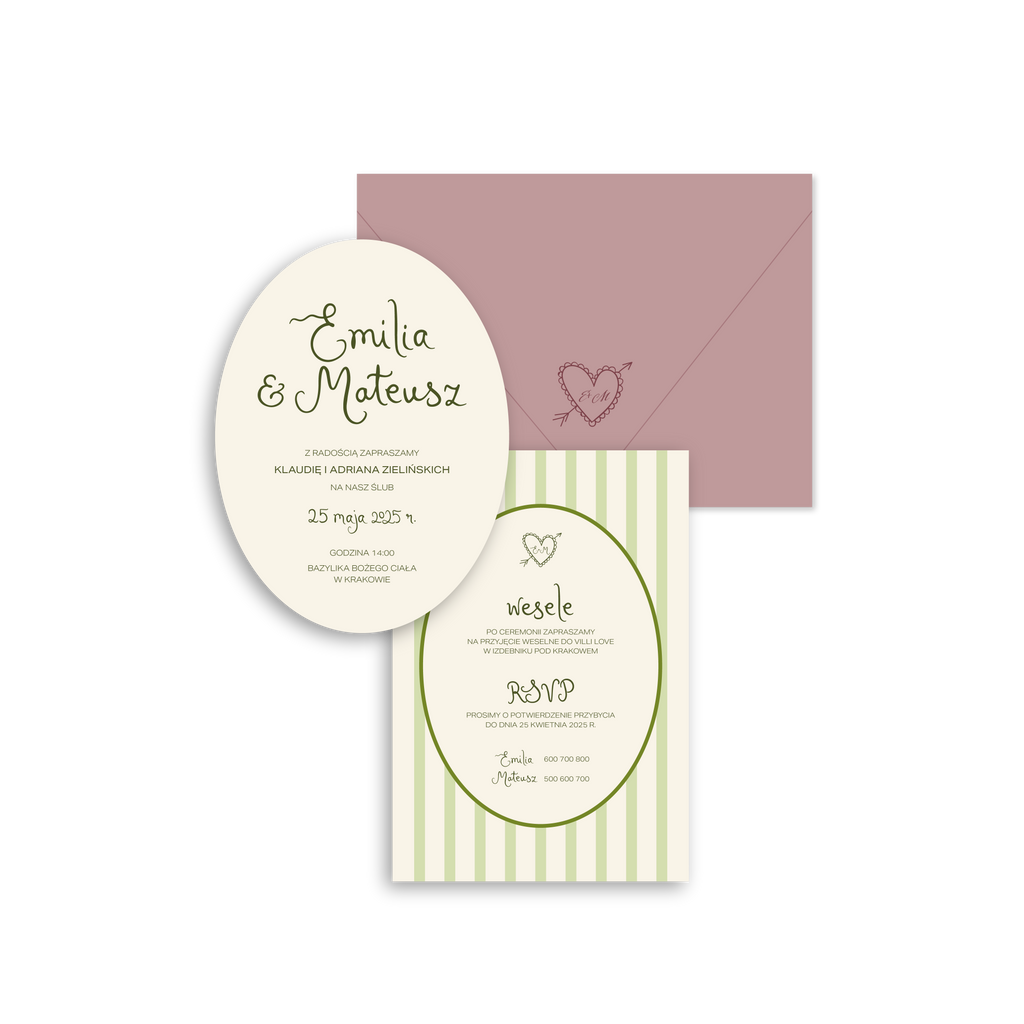 Zaproszenie Pistacchio Cake