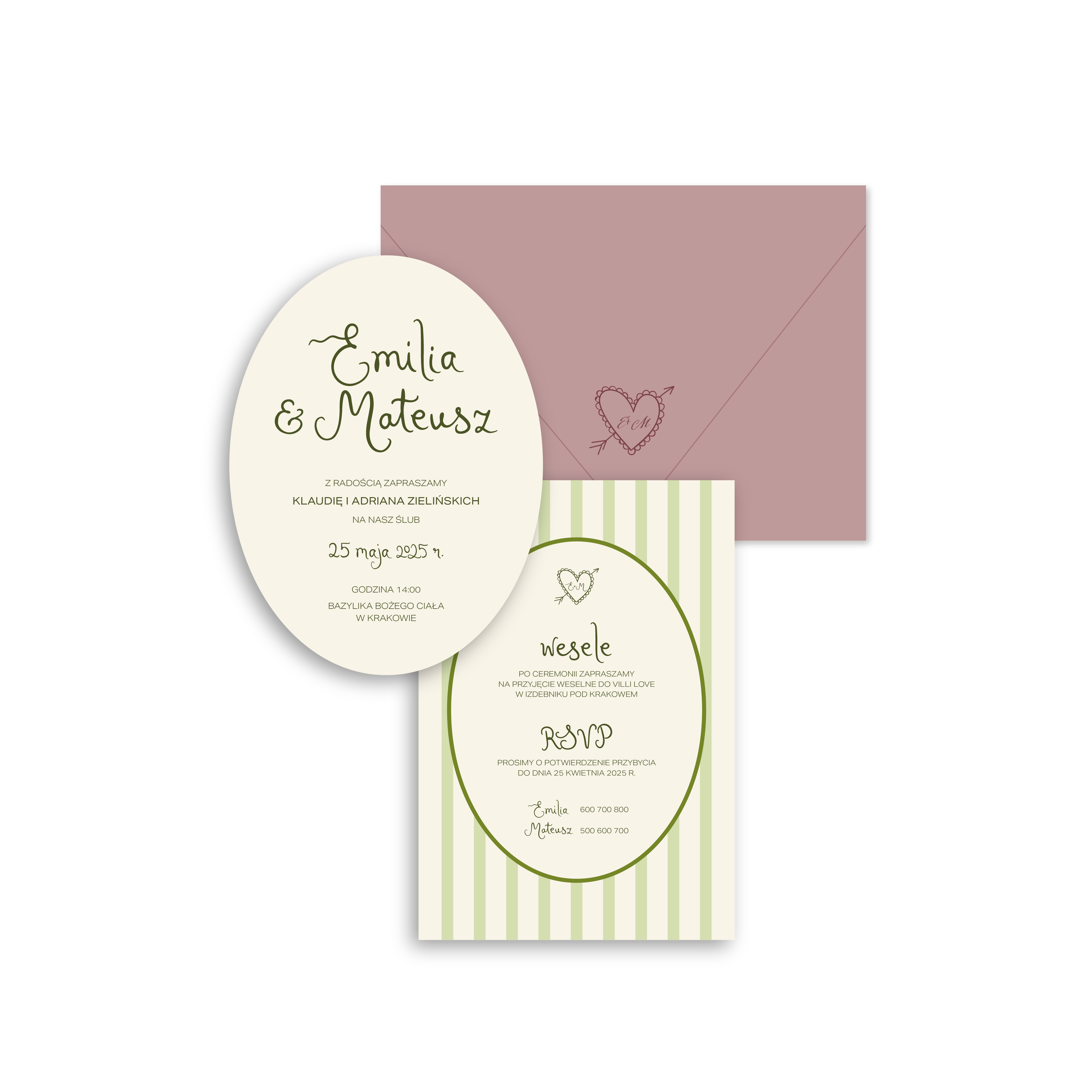 Zaproszenie Pistacchio Cake