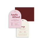 Zaproszenie Plum Crumble