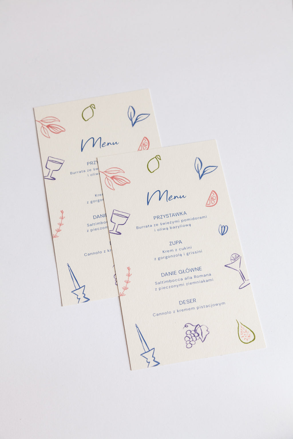 Menu Cannolo