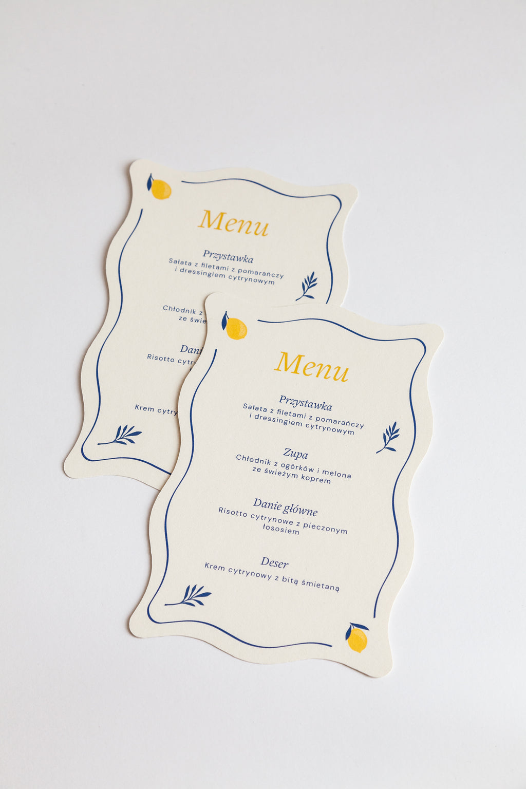 Menu Lemon Curd