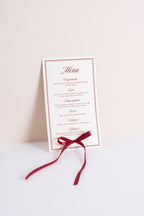 Menu Panna Cotta #1
