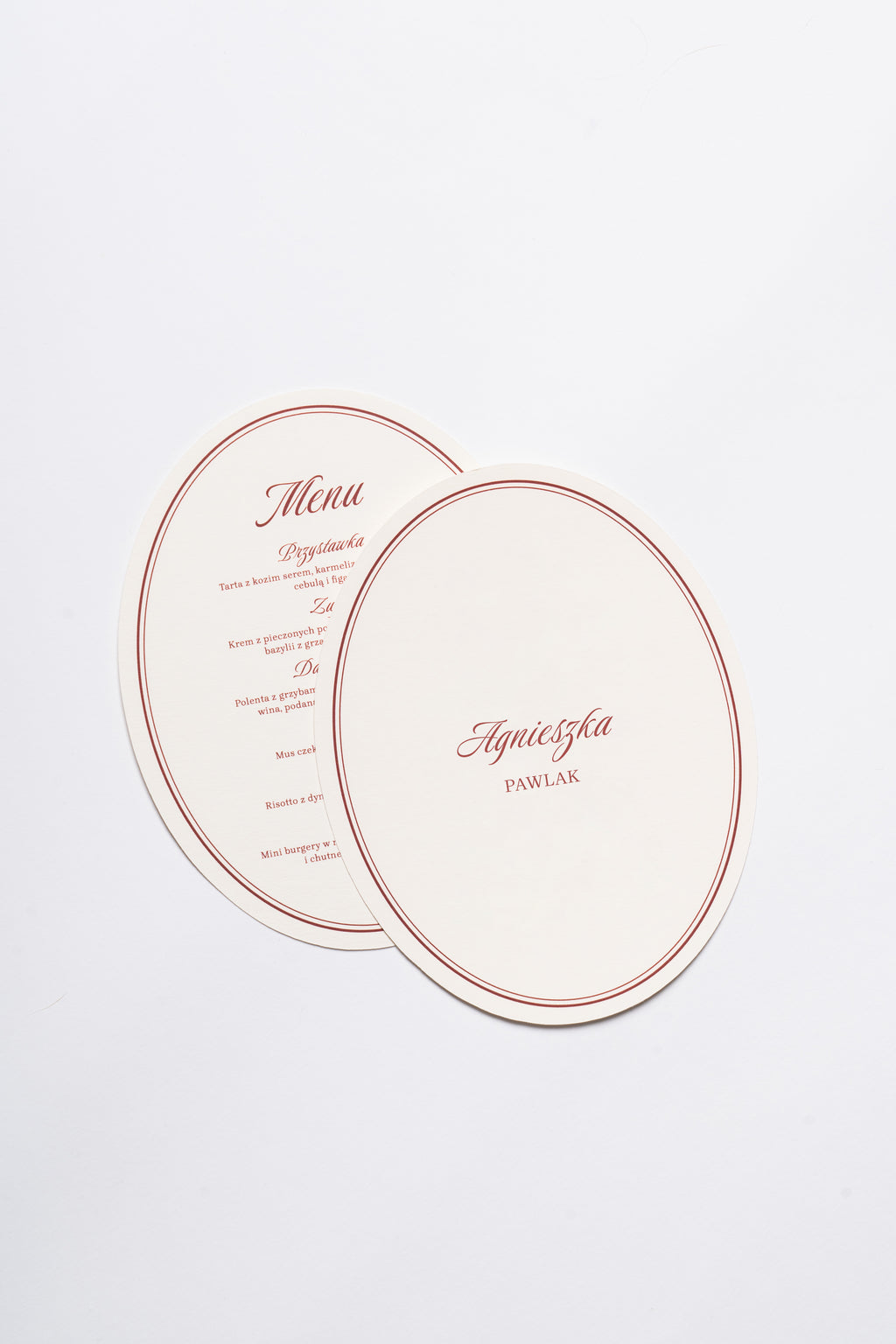 Menu Panna Cotta #2