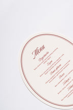 Menu Panna Cotta #2