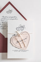 Zaproszenie Ruby Chocolates