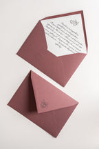 Zaproszenie Ruby Chocolates