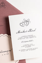 Zaproszenie Ruby Chocolates